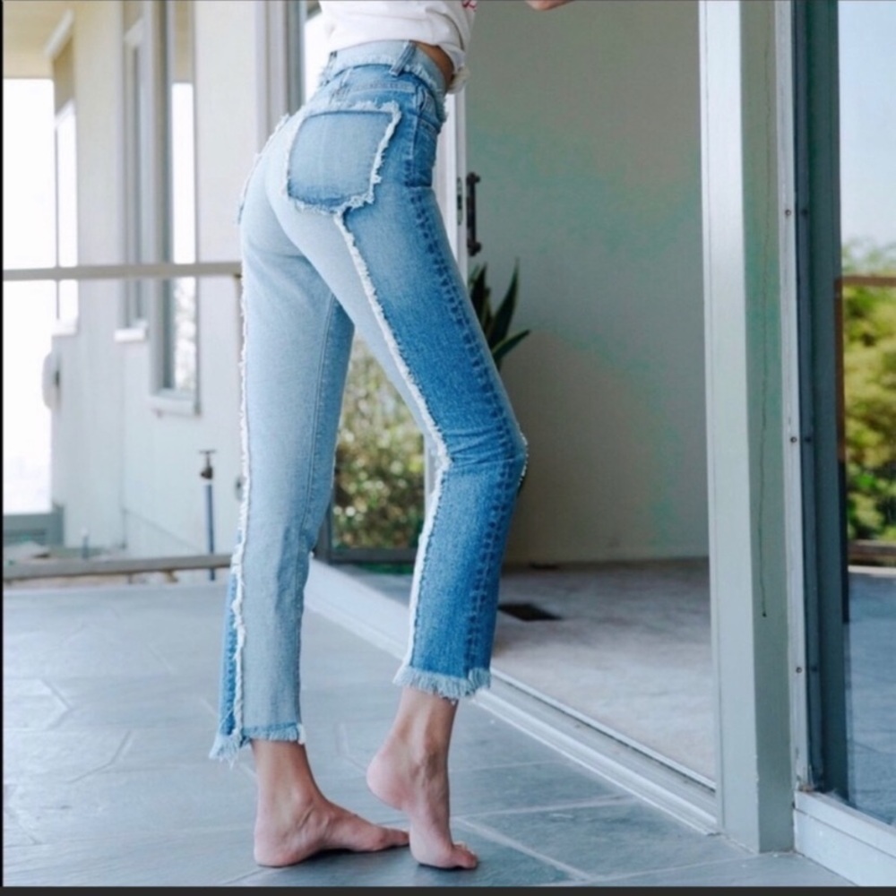 REVIVE Denim Ziggy Crop